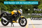 TVS Raider 125 All Specifications, Mileage, Price, Best Features