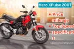 Hero XPulse 200T Price, Top Speed, Mileage, specifications, Review, Weight