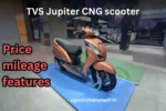 TVS Jupiter CNG scooter Price, mileage, images, booking, features